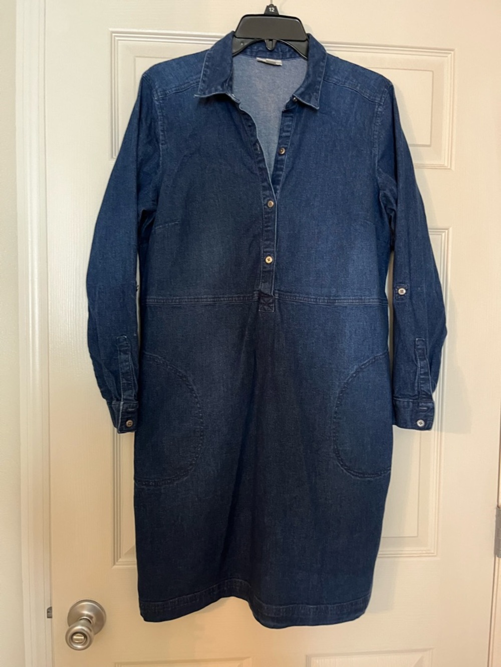 J Jill Denim Shirt Dress